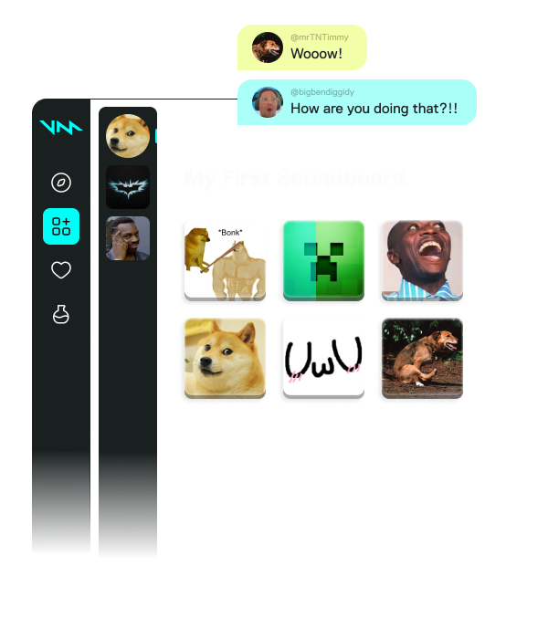 Voicemod — Добавляйте мемы. Зажигайте в чате.
